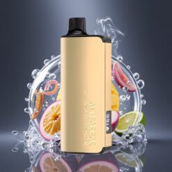Alibarbar Ingot 9000 Puffs Disposable Vape Pašāre Mango Laims 22ml e-šķidruma ietilpība