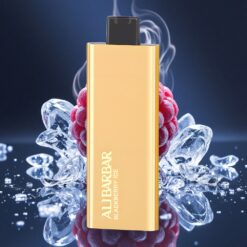 Alibarbar Pandora 7000 Izkliedējamā Veipa 17ml e-šķidruma ietilpība Melnā Kāpostu Ledus