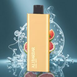 Alibarbar Pandora 7000 Pūši Vienreizējais Veips Vēsā Mētra 17ml e-šķidruma ietilpība